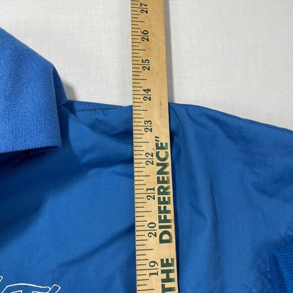 Vintage 90s Lake Tahoe Pull Over Jacket size M Blue ICED - Picture 7 of 8